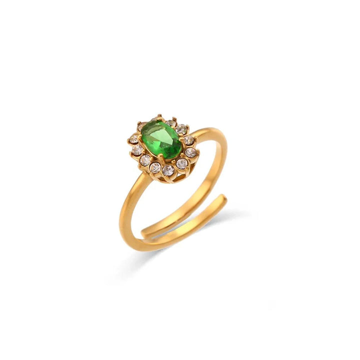 BowLift | Dainty Adjustable Oval Diamond Rings