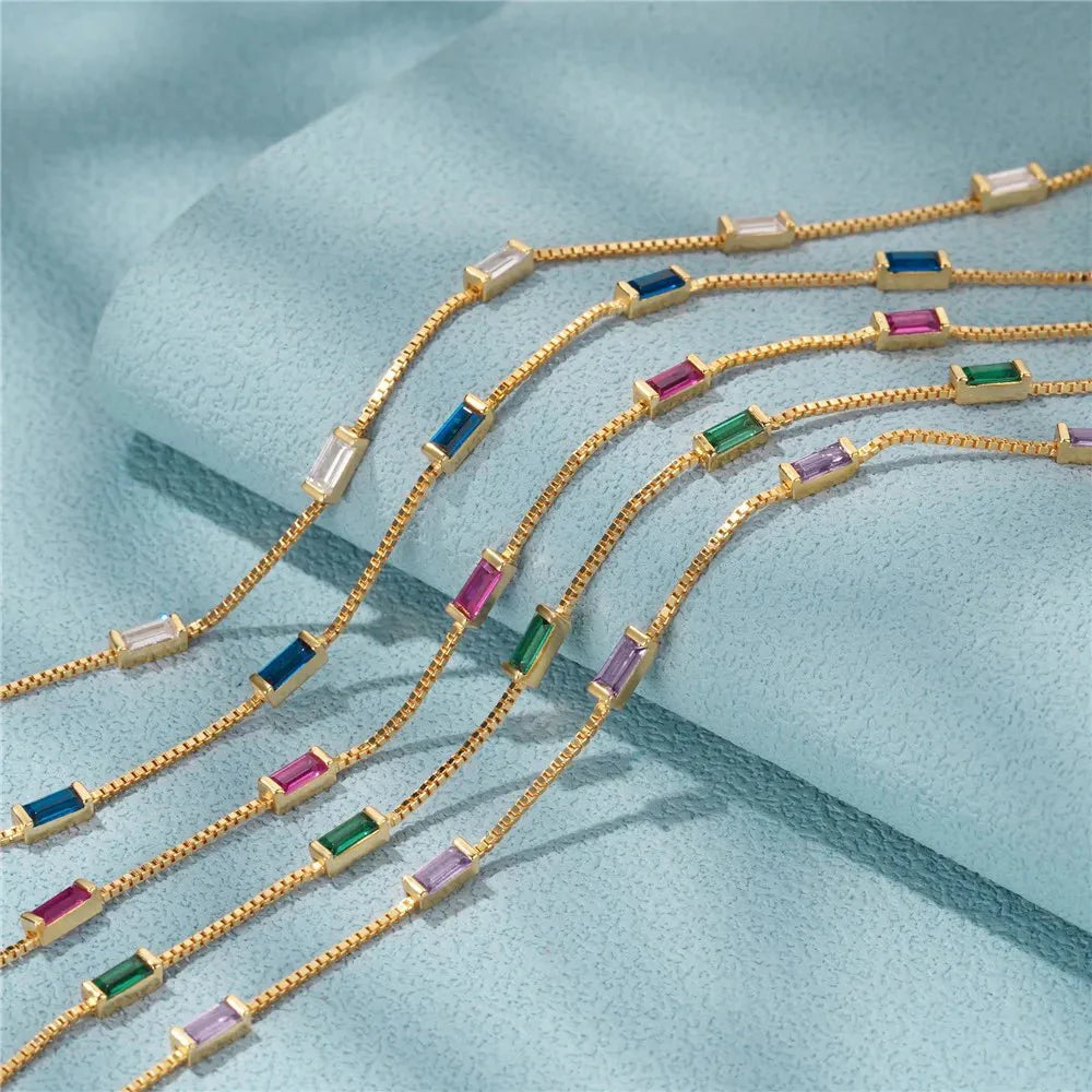 BowLift | Dainty Aurora Chain Bracelets