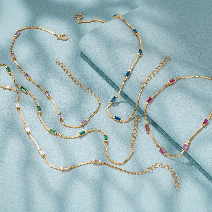 BowLift | Dainty Aurora Chain Bracelets