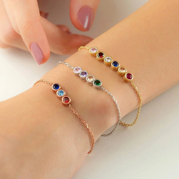 BowLift | Dainty Birthstone Chain Bracelet