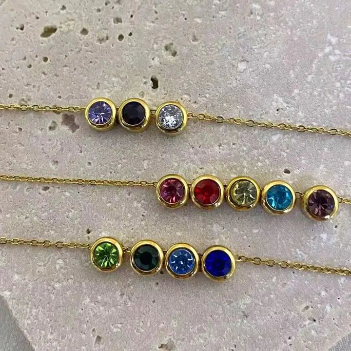 BowLift | Dainty Birthstone Chain Bracelet