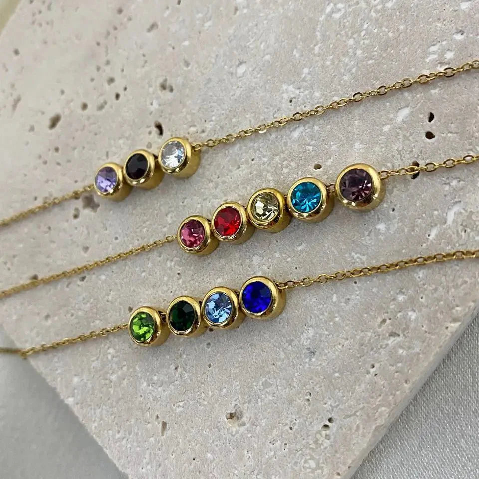 BowLift | Dainty Birthstone Chain Bracelet