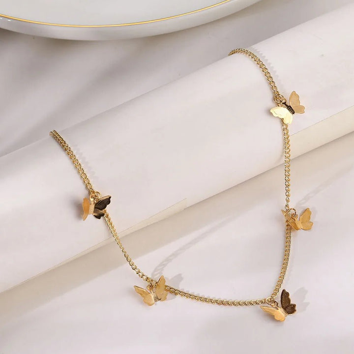 BowLift | Dainty Butterfly Choker Necklace