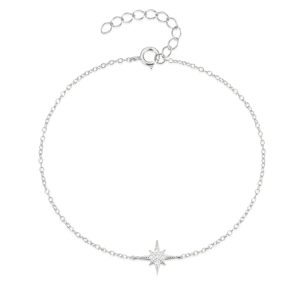 BowLift | Dainty Chain North Star Bracelet