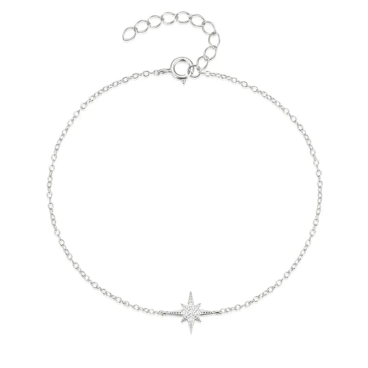 BowLift | Dainty Chain North Star Bracelet
