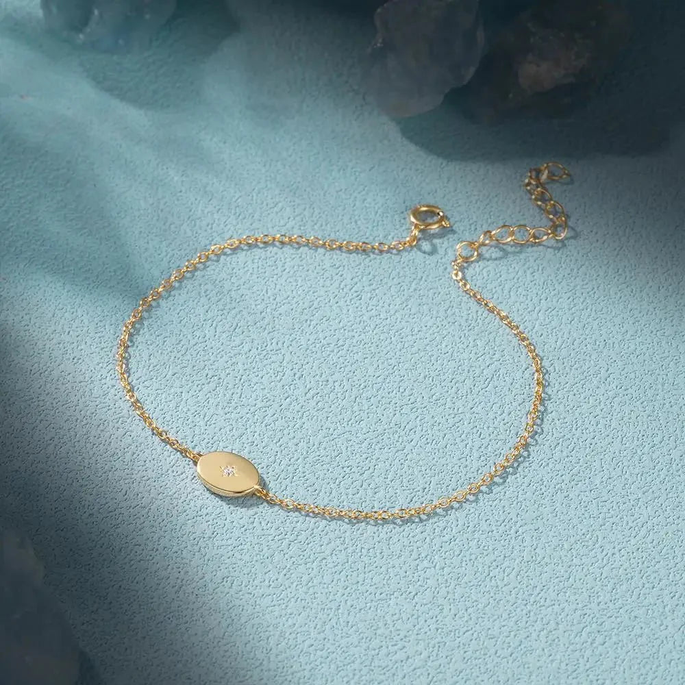 BowLift | Dainty Chain North Star Bracelet