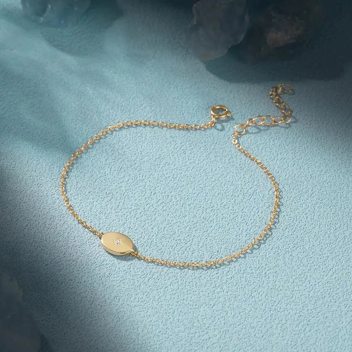 BowLift | Dainty Chain North Star Bracelet