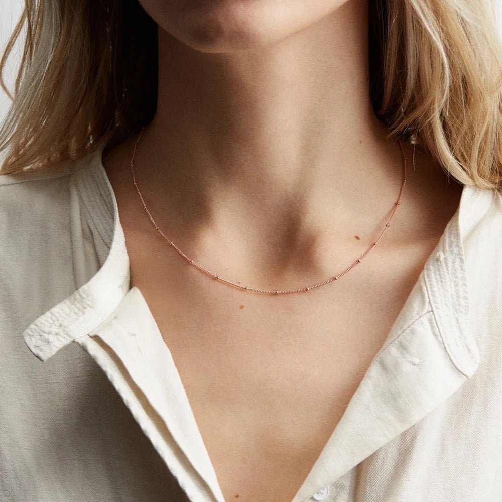 BowLift | Dainty Classic Satellite Chain Necklace