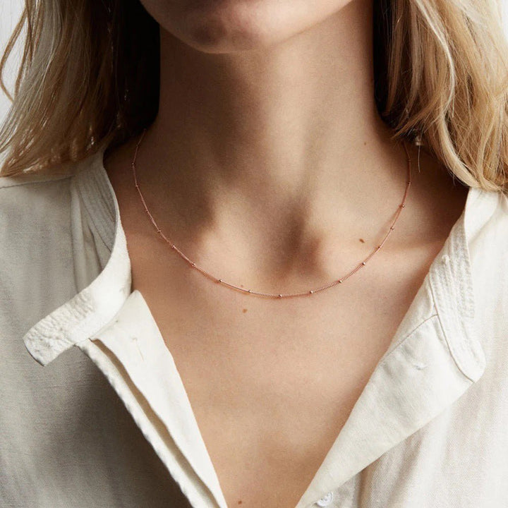 BowLift | Dainty Classic Satellite Chain Necklace