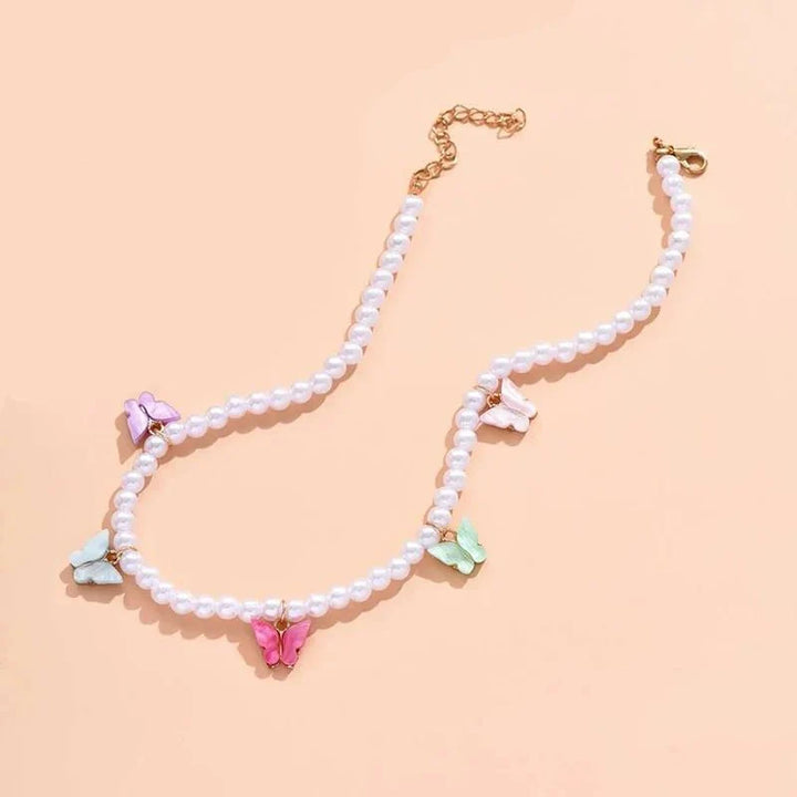 BowLift | Dainty Colorful Butterfly Choker Necklace