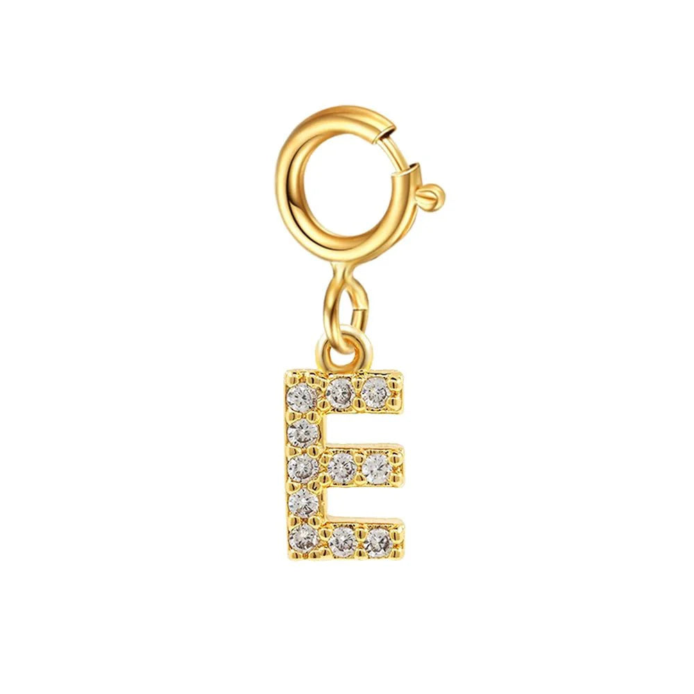 BowLift | Dainty Cuban Figaro Chain Letter Initial Bracelet