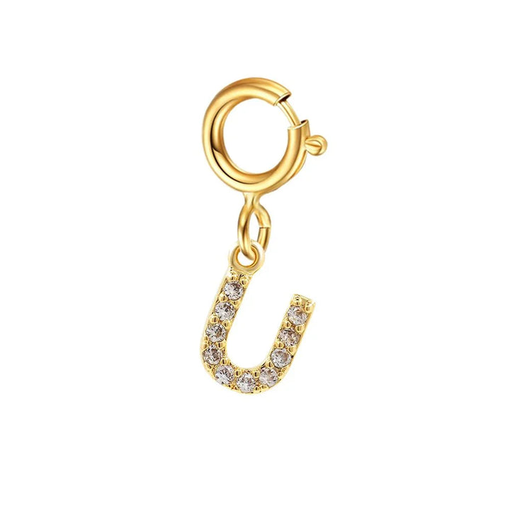 BowLift | Dainty Cuban Figaro Chain Letter Initial Bracelet