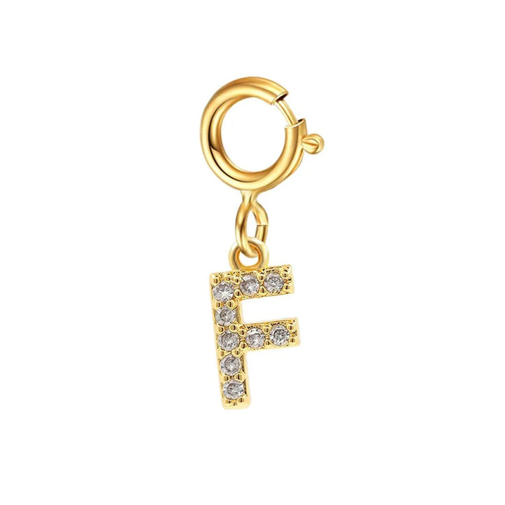 BowLift | Dainty Cuban Figaro Chain Letter Initial Bracelet
