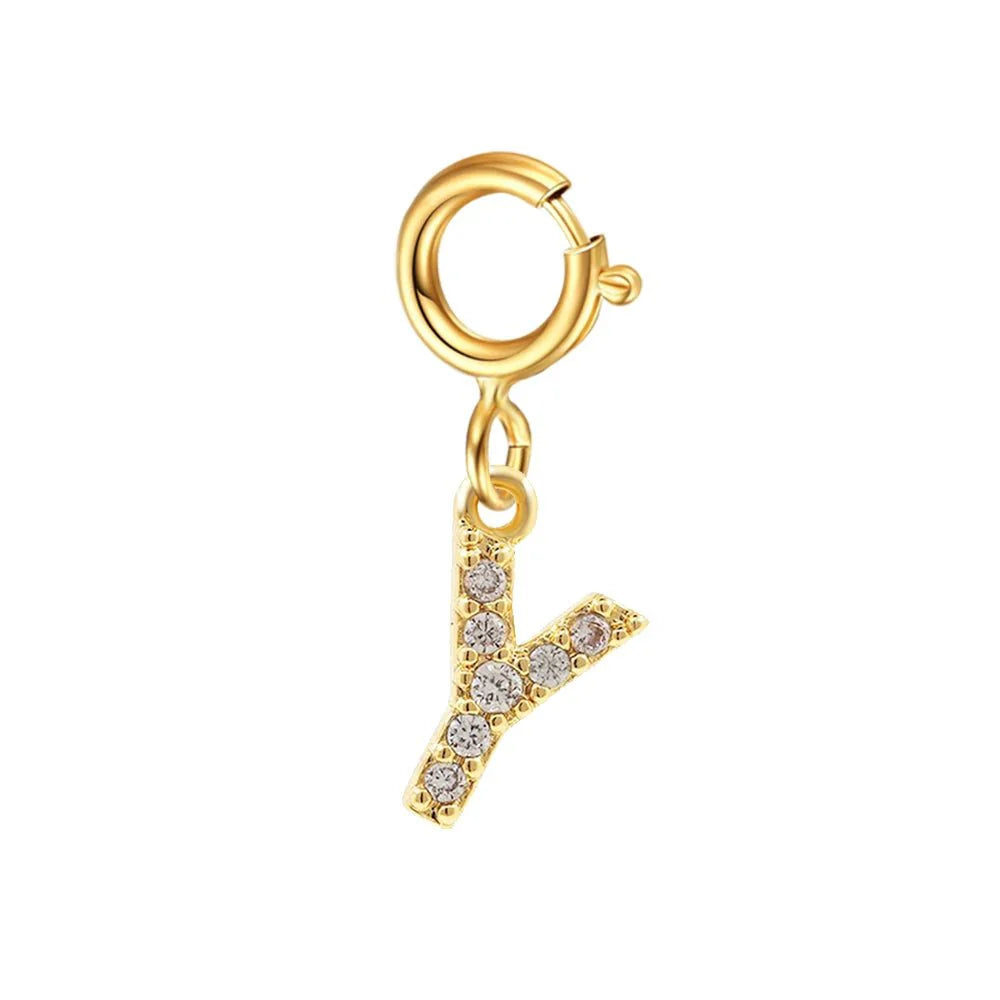BowLift | Dainty Cuban Figaro Chain Letter Initial Bracelet