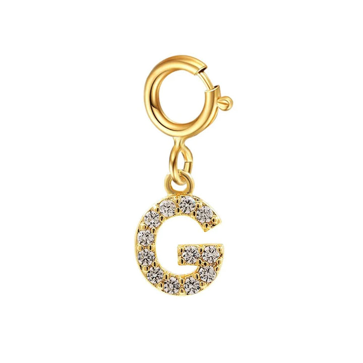 BowLift | Dainty Cuban Figaro Chain Letter Initial Bracelet