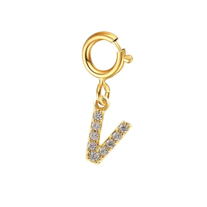 BowLift | Dainty Cuban Figaro Chain Letter Initial Bracelet