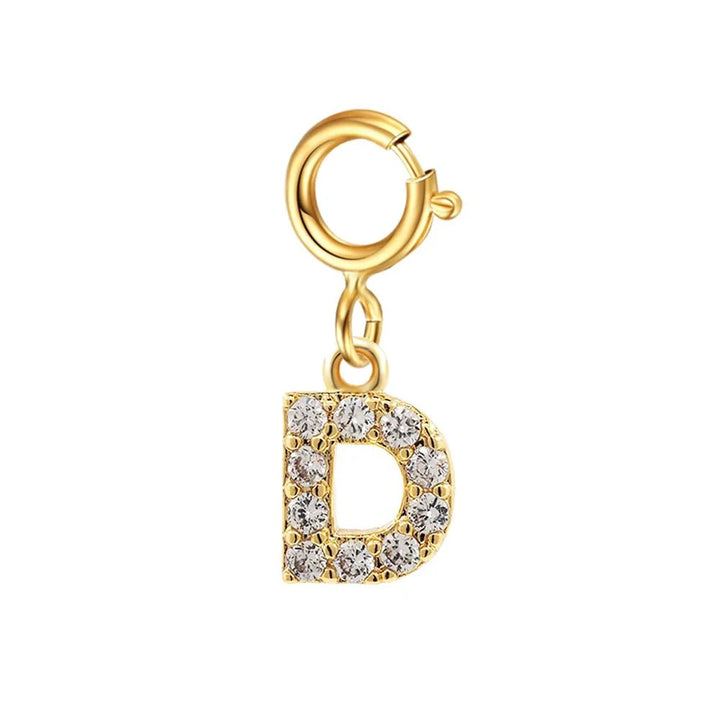 BowLift | Dainty Cuban Figaro Chain Letter Initial Bracelet