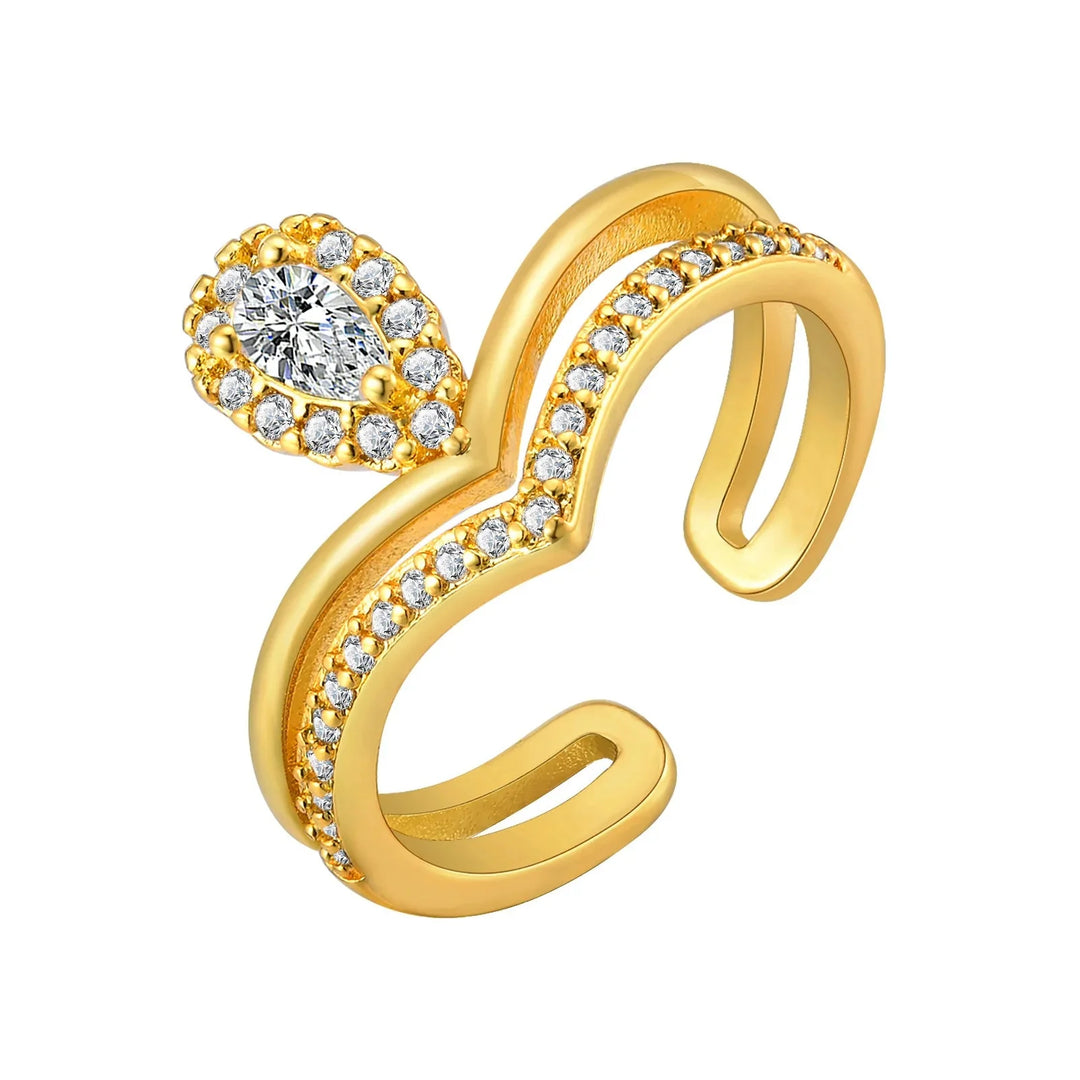 BowLift | Dainty Diamond Adjustable Ring Stacks