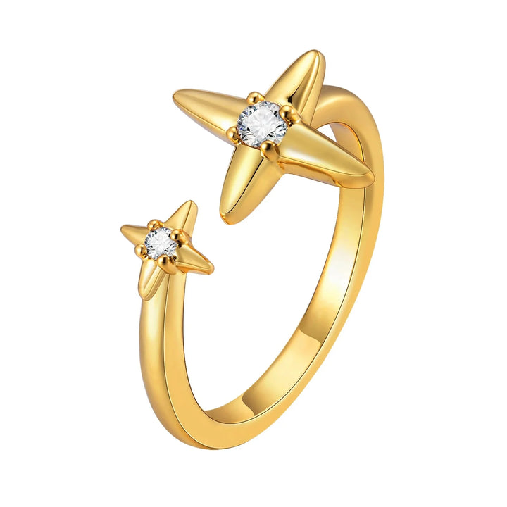 BowLift | Dainty Diamond Adjustable Ring Stacks