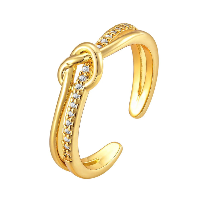 BowLift | Dainty Diamond Adjustable Ring Stacks