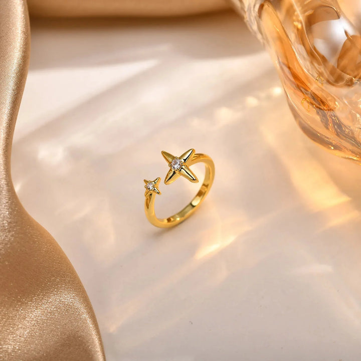 BowLift | Dainty Diamond Adjustable Ring Stacks