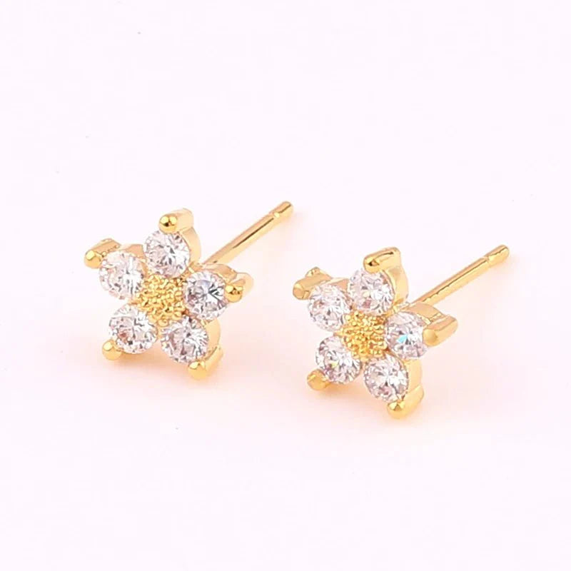 BowLift | Dainty Diamond Floral Bracelets and Earrings