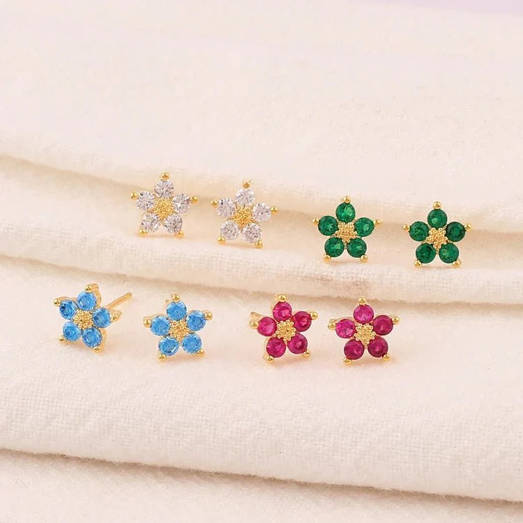 BowLift | Dainty Diamond Floral Bracelets and Earrings