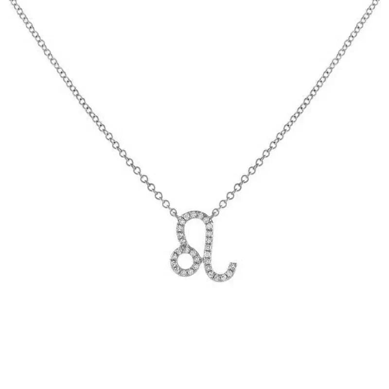 BowLift | Dainty Diamond Zodiac Sign Necklace