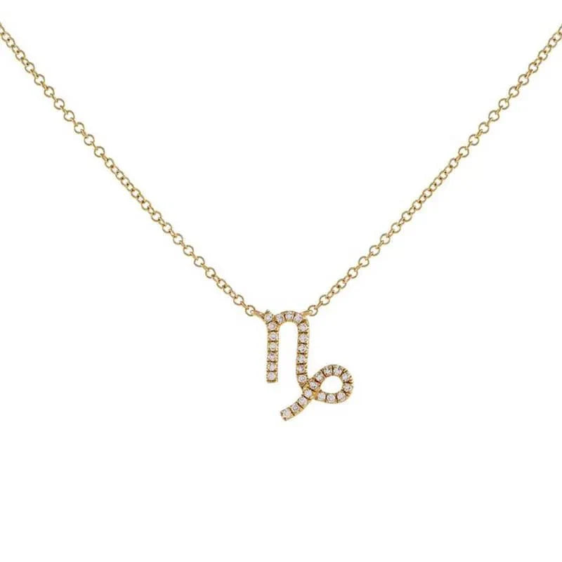 BowLift | Dainty Diamond Zodiac Sign Necklace