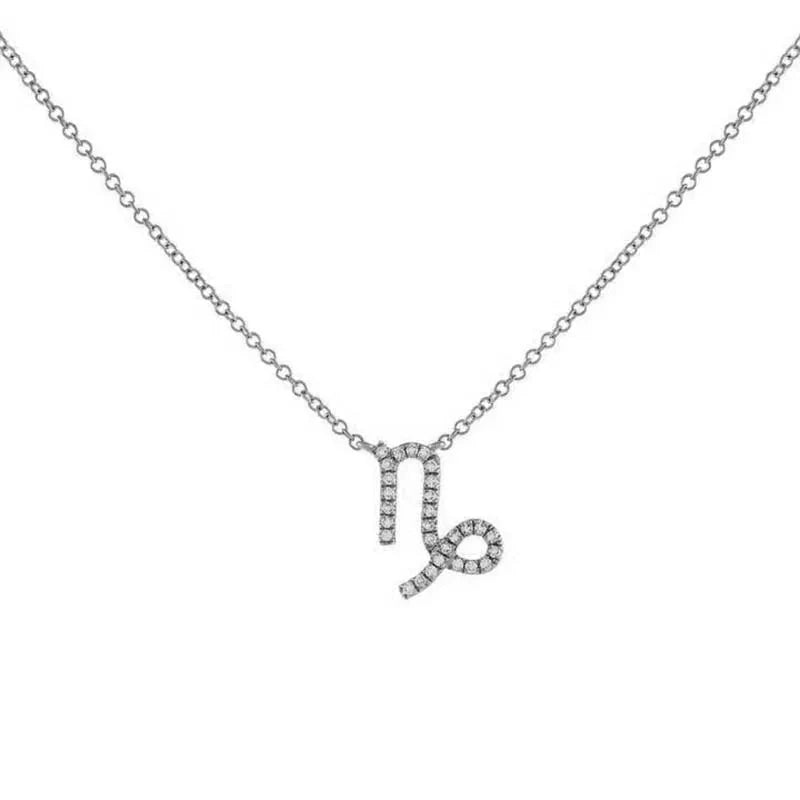 BowLift | Dainty Diamond Zodiac Sign Necklace