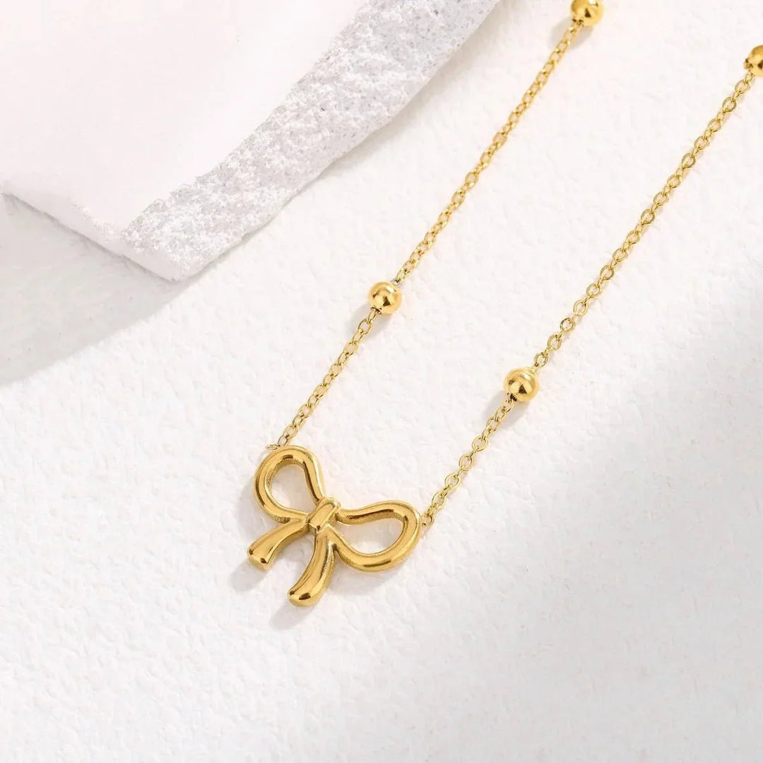 BowLift | Dainty Feminine Bow Necklace