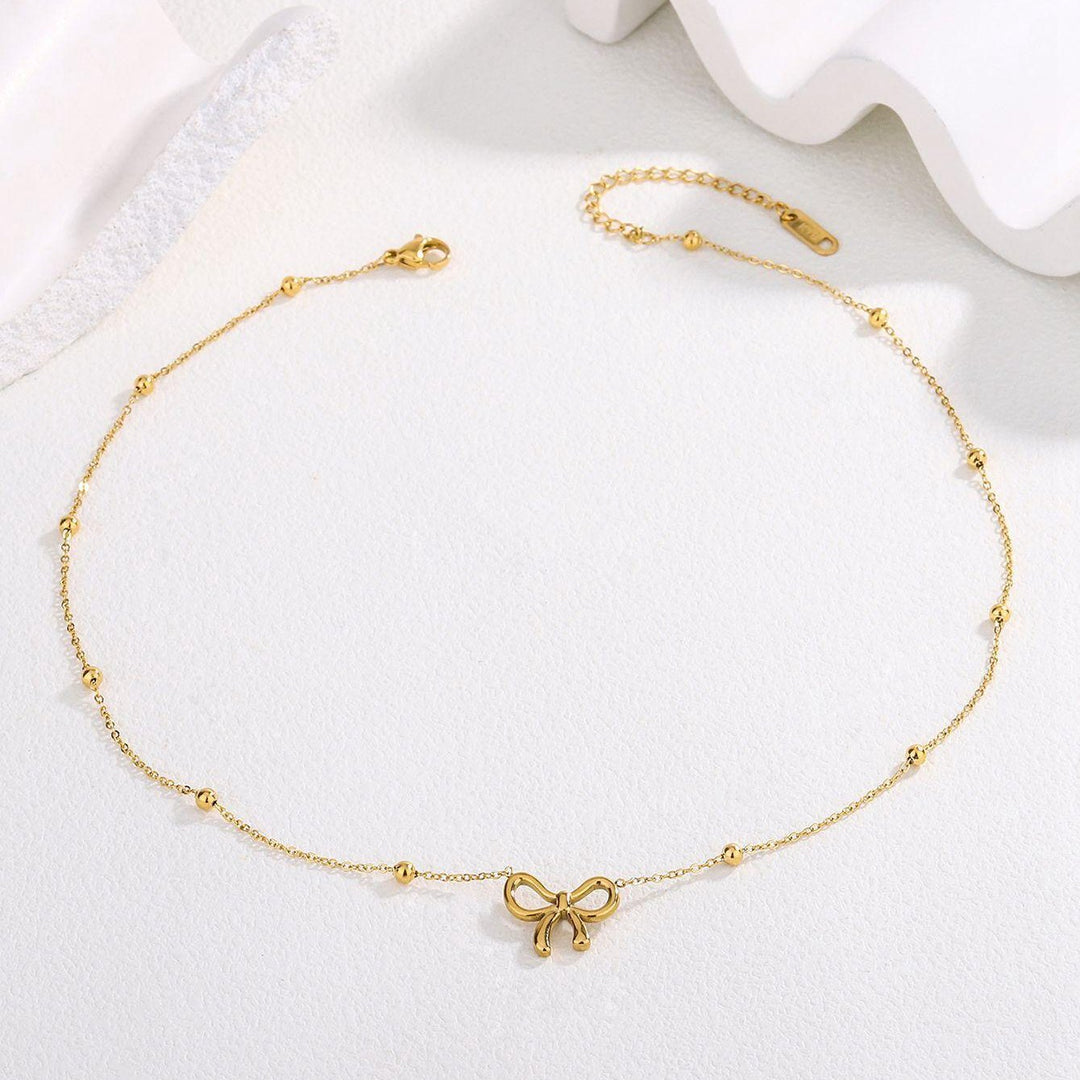 BowLift | Dainty Feminine Bow Necklace