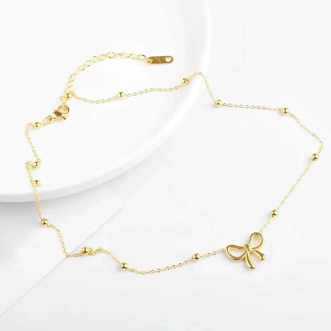 BowLift | Dainty Feminine Bow Necklace