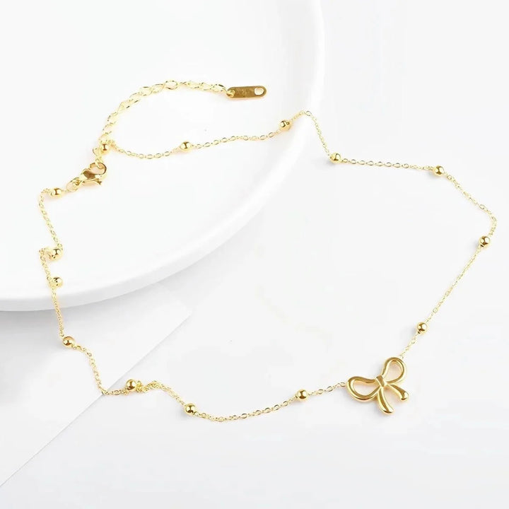 BowLift | Dainty Feminine Bow Necklace