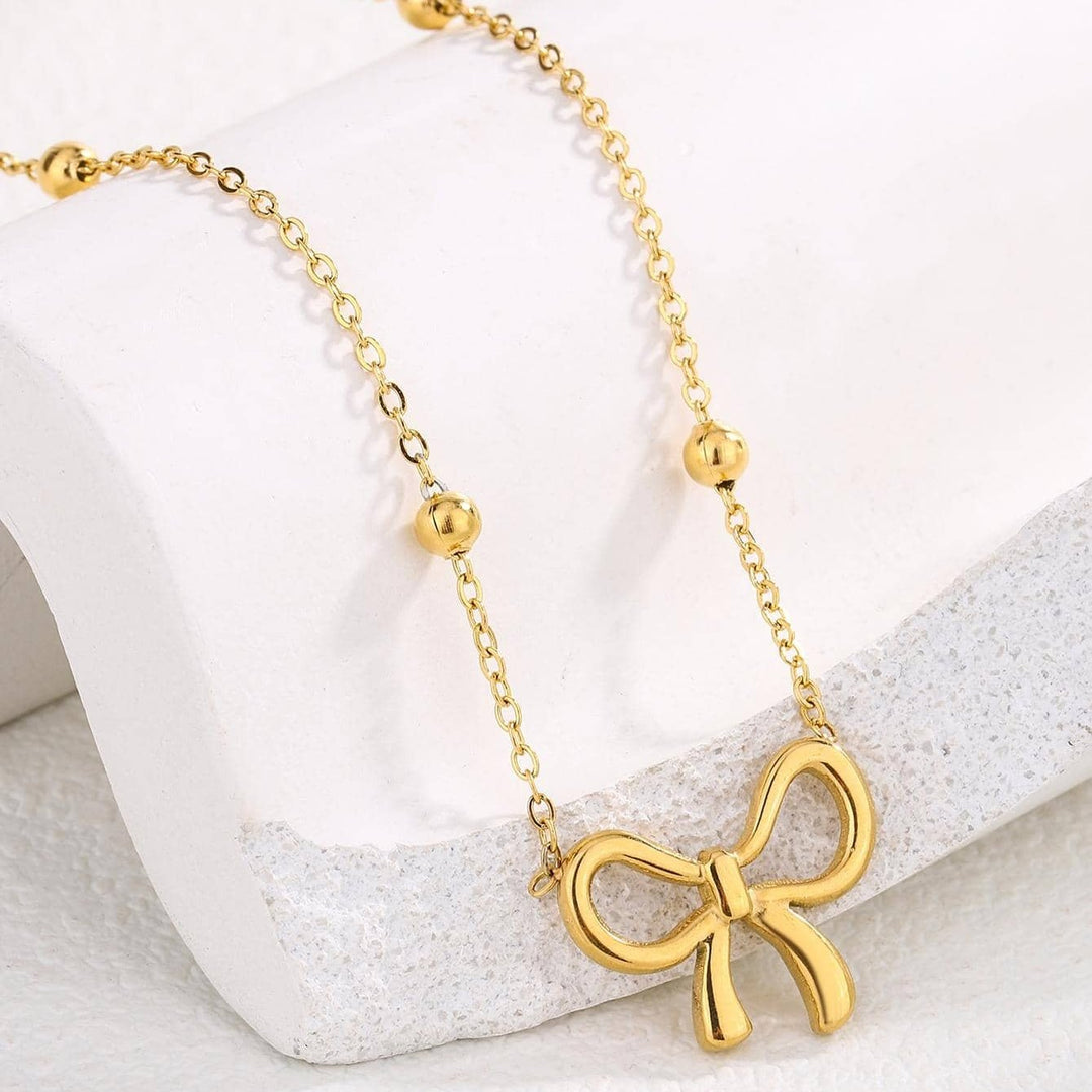 BowLift | Dainty Feminine Bow Necklace