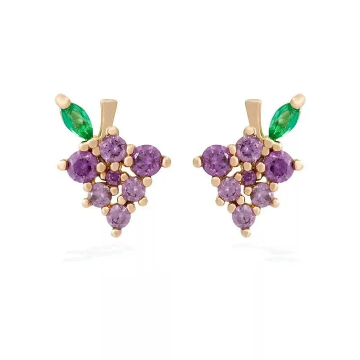 BowLift | Dainty Fruit Hoop & Stud Earrings