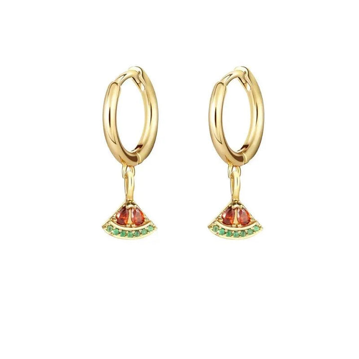 BowLift | Dainty Fruit Hoop & Stud Earrings