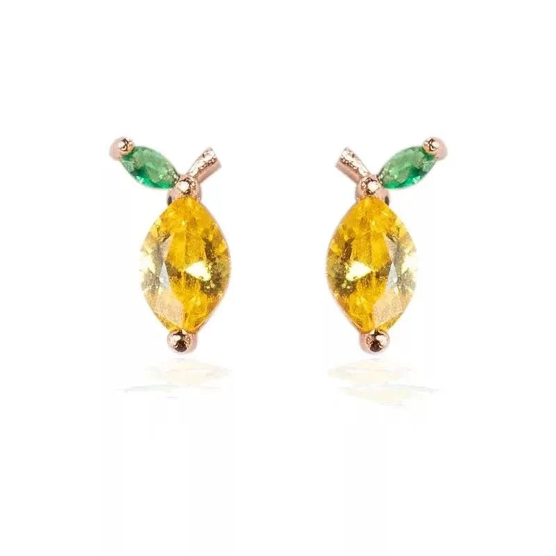 BowLift | Dainty Fruit Hoop & Stud Earrings