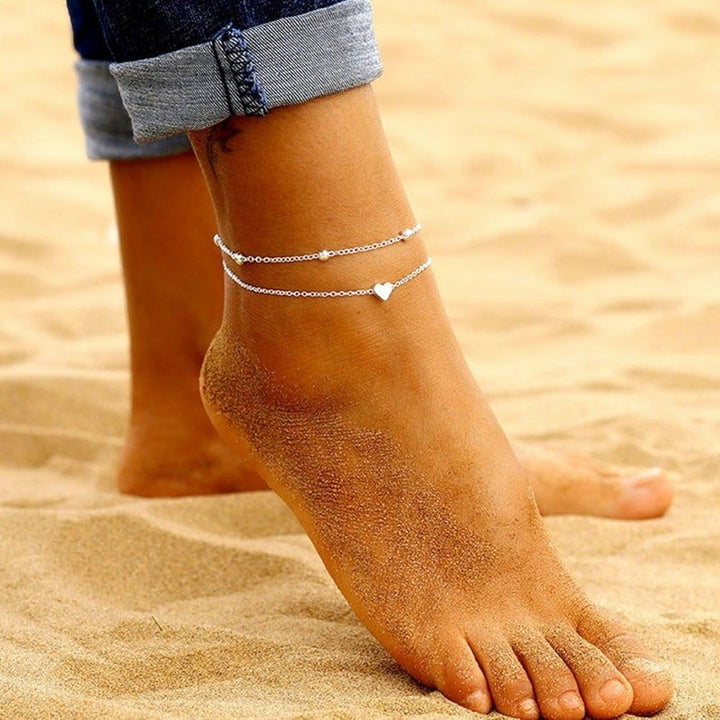 BowLift | Dainty Heart Anklet
