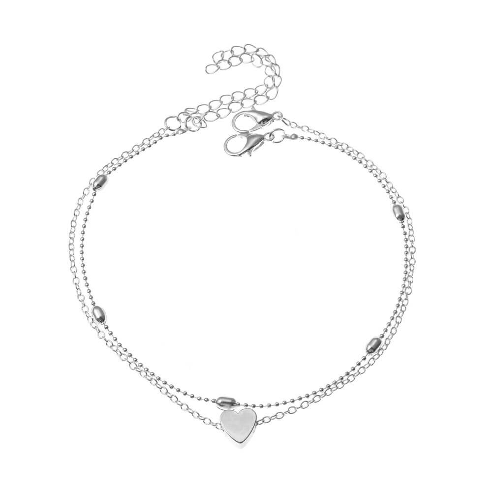 BowLift | Dainty Heart Anklet