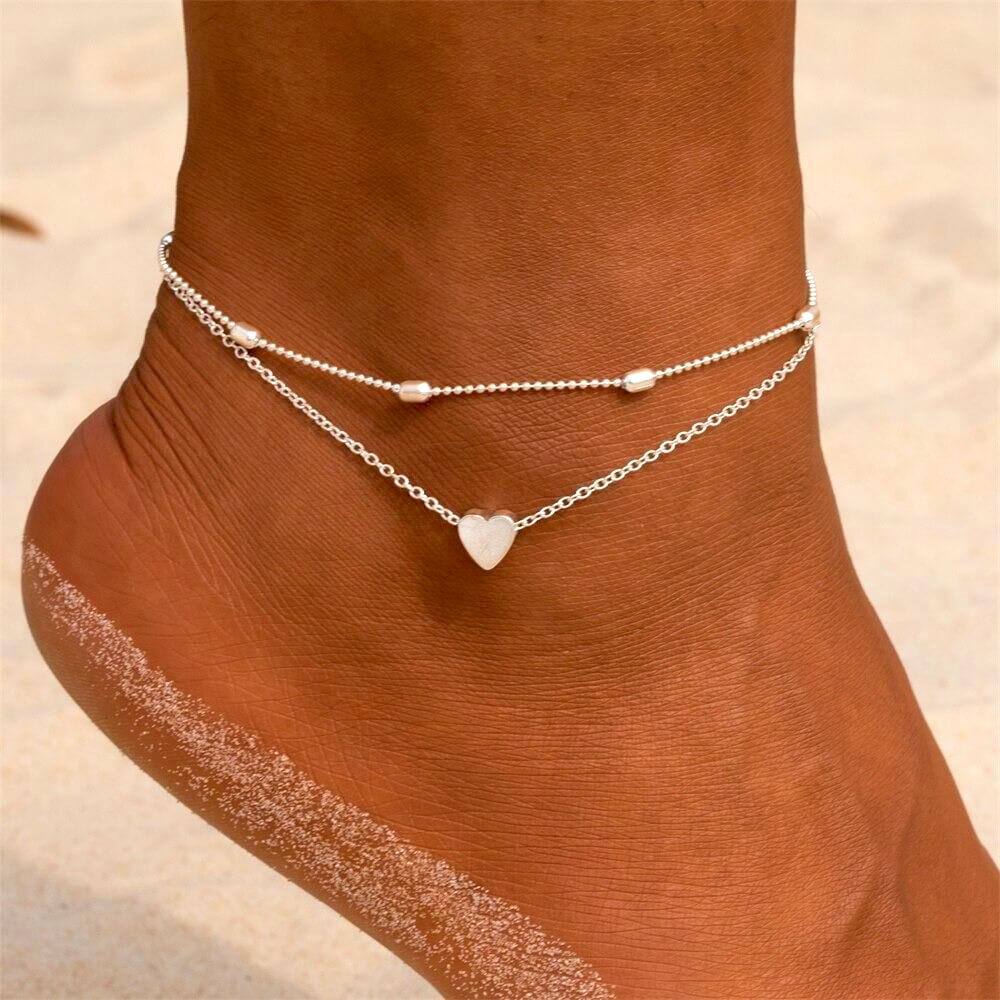 BowLift | Dainty Heart Anklet