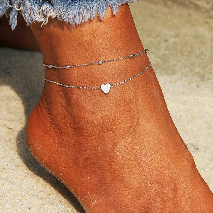 BowLift | Dainty Heart Anklet