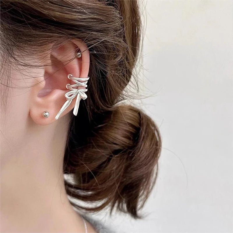 BowLift | Dainty Ribbon Bow Ear Cuff