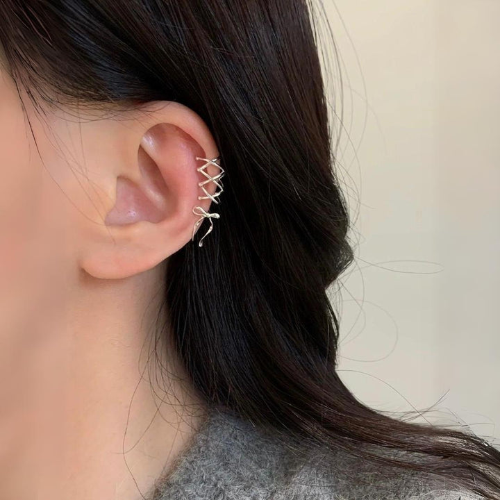 BowLift | Dainty Ribbon Bow Ear Cuff