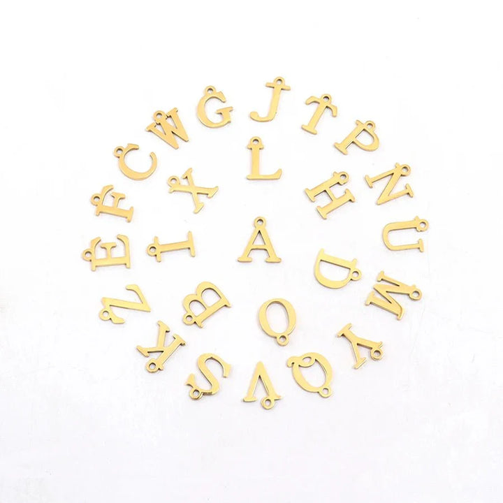 BowLift | Dainty Satellite Chain Letter Initial Necklace