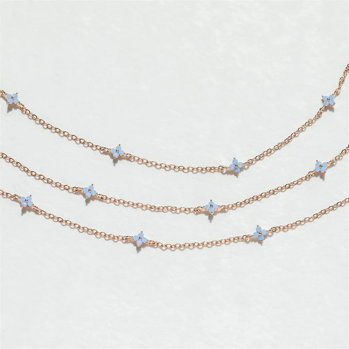 BowLift | Dainty Tiny Flowers Necklace