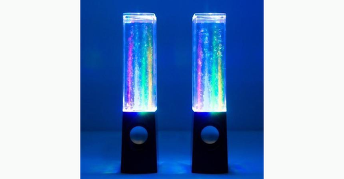 BowLift | LED Colorful Dancing Water Fountain Speaker – Portable!