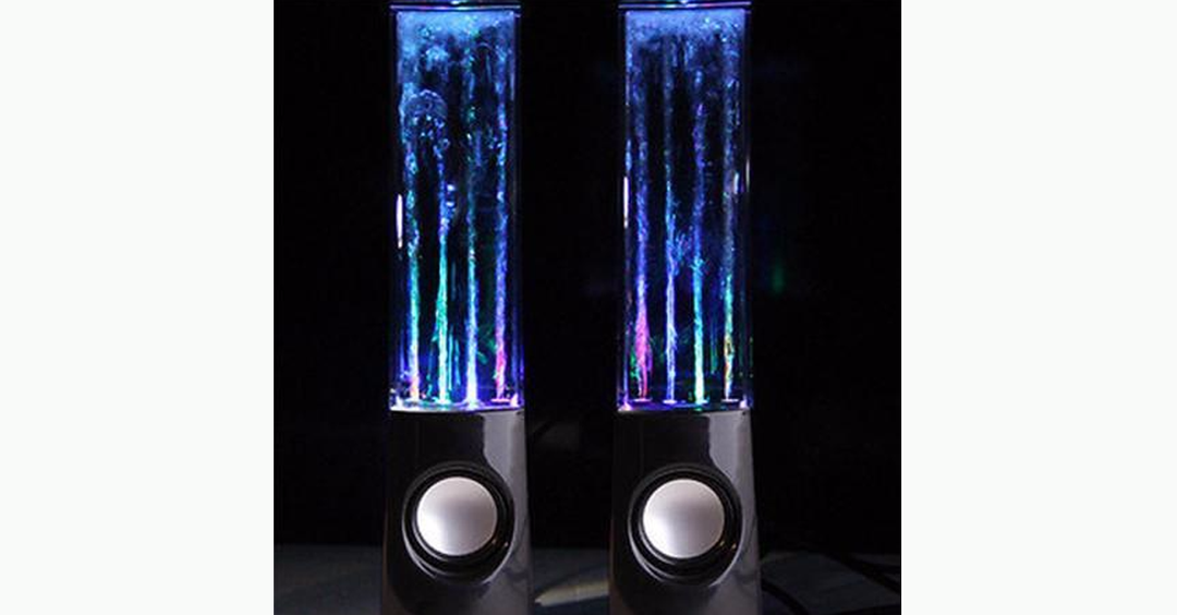 BowLift | LED Colorful Dancing Water Fountain Speaker – Portable!