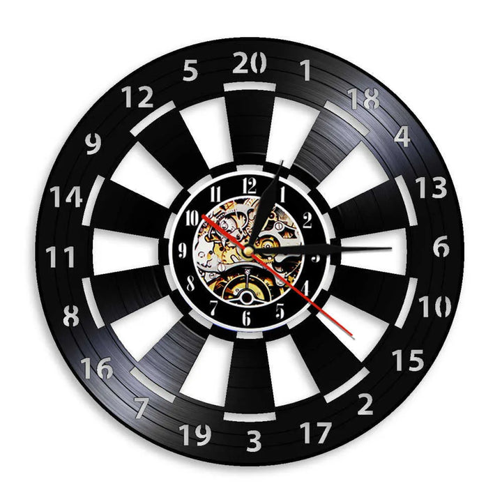BowLift | DartTime - Elegant Vinyl Clock