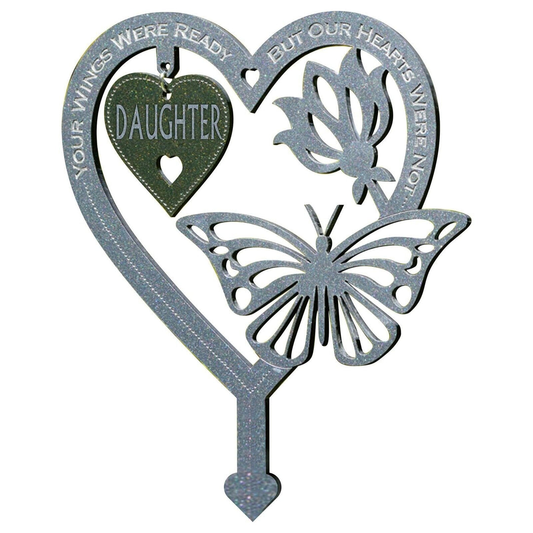 Memorial Gift Butterfly Ornament - Garden Memorial Plaque | Bowlift